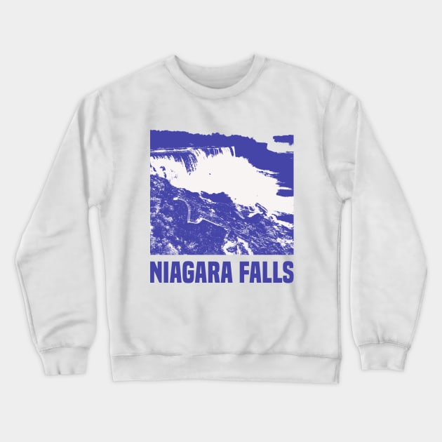 Niagara Falls Crewneck Sweatshirt by Den Vector